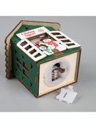 Ёлочная игрушка «Два снеговика», 8×7×6 см, 1 LED, от батареек, свечение тёплое белое - Фото 6