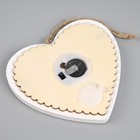 Ёлочная игрушка «Снегурочка», от батареек, свечение тёплое белое - фото 22514817