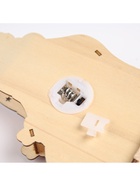 Светодиодная фигура «Дед Мороз» 14×20×2.5 см, дерево, батарейки LR1130×3 (в комплекте), свечение тёплое белое - фото 119635113