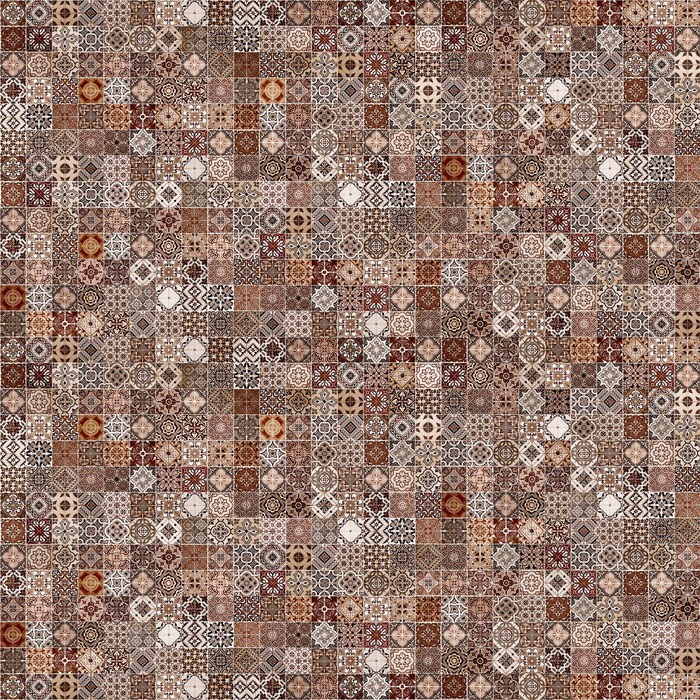 Керамогранит Hammam коричневый 42x42 (в упаковке 1,58 м2) - Фото 1
