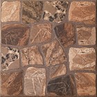 Керамогранит Vilio коричневый рельеф 29,8x29,8 (в упаковке 1,065 м2) - фото 291696187