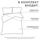 Постельное бельё 2-спальное LoveLife «Лапландия», сатин - Фото 2