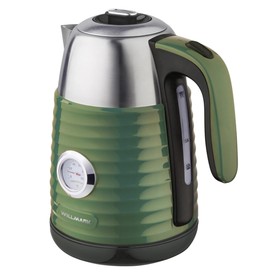

УЦЕНКА Чайник электрический WILLMARK WEK-1738PST, металл, 1.7 л, 2200 Вт, зелёный