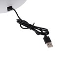 УЦЕНКА Лампа для гель-лака Luazon LUF-17, LED, 48 Вт,30 диодов, таймер 5/36/60 с, USB, белая - Фото 6
