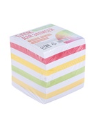 Блок бумаги для записей на склейке, 9×9×9, пастель 80 г/м², белая 65 г/м², белизна 92% - Фото 6