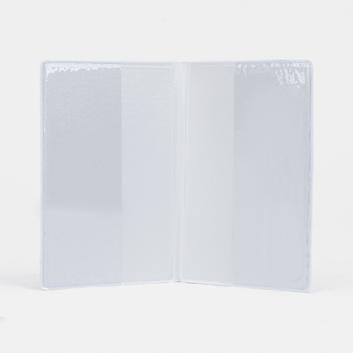 Обложка для паспорта "Енот", 9,5*0,5*13,5, серый
