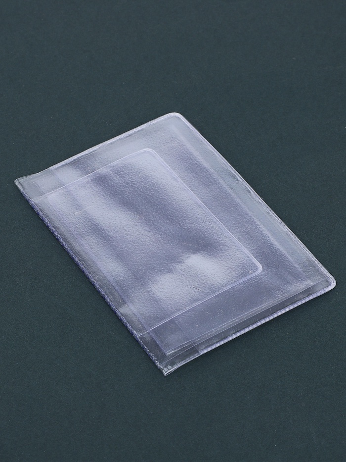 Вкладыш для автодокументов, 100 мкн, прозрачный - Фото 1