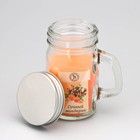Свеча ароматическая в банке "Сочный мандарин", 7,2 х 8,5 см, 190 г - Фото 2