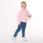 Свитер детский, цвет розовый, рост 80-86 см - Фото 2