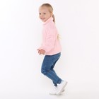 Свитер детский, цвет розовый, рост 80-86 см - фото 22640539