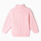 Свитер детский, цвет розовый, рост 92-98 см - фото 22860667
