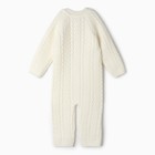 Комбинезон детский, цвет молочный, рост 74-80 см - фото 22640656