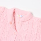 Комбинезон детский, цвет розовый, рост 62-68 см - фото 22640699