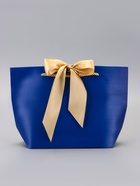 Пакет подарочный ламинированный, с лентой «Синий», горизонтальный 19×20×9 см (2 шт) - фото 809277019 Пакет подарочный ламинированный, с лентой «Синий», горизонтальный 19×20×9 см (2 шт) - фото 809277019