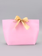 Пакет подарочный с лентой 19×20×9 см «Розовый» (2 шт) - фото 809277021 Пакет подарочный с лентой 19×20×9 см «Розовый» (2 шт) - фото 809277021