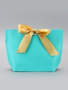 Пакет подарочный с лентой «Бирюзовый» 28 х 20 х 9 см (12 шт) - фото 809277023 Пакет подарочный с лентой «Бирюзовый» 28 х 20 х 9 см (12 шт) - фото 809277023