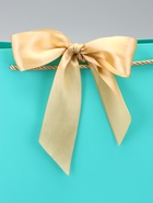 Пакет подарочный ламинированный, с лентой «Бирюзовый», горизонтальный, 26?25?11 см (комплект 12 шт) - фото 59794306