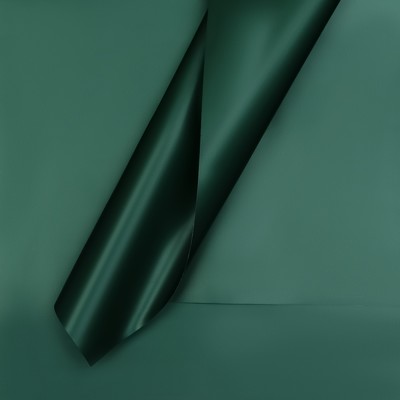 Пленка для цветов тонированная, матовая, изумрудная, 57×57 см ±5% см, 65 мкм