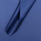 Пленка для цветов тонированная, матовая, синяя, 57x57см ±5% см, 65 мкм - Фото 1