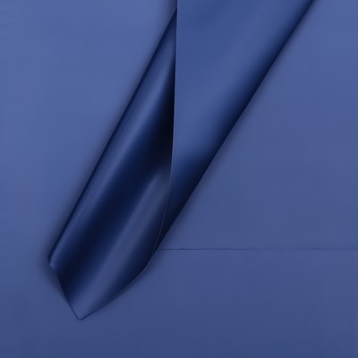 Пленка для цветов тонированная, матовая, синяя, 56 х 56 см, 65 мкм