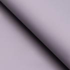 Пленка для цветов тонированная, матовая, светло - сиреневая, 57×57 см ±5% см, 65 мкм - Фото 2