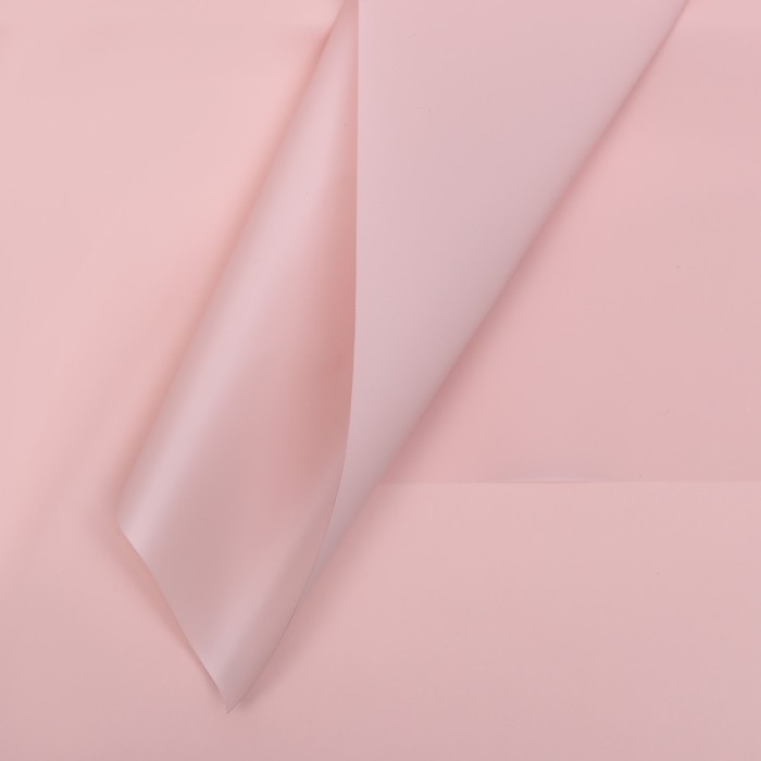 Пленка для цветов, матовая, пыльная роза, 55 мкм, 57×57 см ±5% см - Фото 1