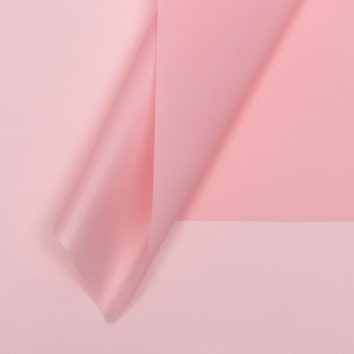 Пленка для цветов, матовая, жемчужная пудра, 57×57 см, 55 мкм - Фото 1