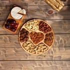 Набор менажниц деревянных Adelica, 6 секций, 2 секции, подставка для посуды, масло в подарок, берёза - Фото 9