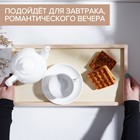 Столик-поднос для завтрака Adelica, 43×23×4 см, береза, в подарочной коробке - фото 4642487