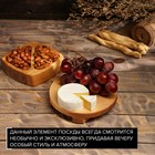 Менажница глубокая 2 секции + сервировочная доска на ножках Adelica, 15×15×4 см, 18×18×4 см, берёза, в подарок масло для пропитки 100 мл 9448524 - фото 14216816