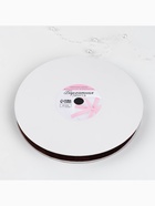 Лента бархатная, 15 мм, 18±1 м, коричневая №119 - Фото 5