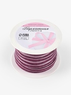 Лента бархатная, 6 мм, 18±1 м, сиреневая №199 - Фото 4