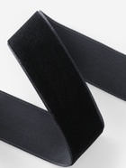 Лента бархатная, 25 мм, 18±1 м, чёрная №03 - Фото 3