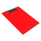 Планшет пластиковый с зажимом А5, 1.3 мм, ErichKrause Matt Classic, микс - Фото 6