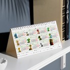 Календарь настольный, домик "Символ года" 2024 год, с курсором, растение, 22х10,5 см - Фото 3