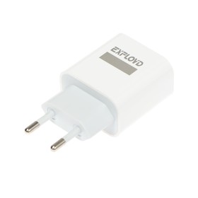 

УЦЕНКА Сетевое зарядное устройство Exployd EX-Z-1378, USB-C, 3 А, PD, 20 Вт, Lightning, белое 944954