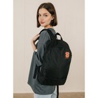Рюкзак текстильный Speсial, 46х30х10 см, вертик карман, цвет чёрный - фото 8042100