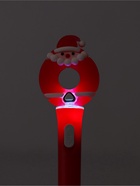 Ручка-прикол «Новый год», световая, синий/чёрный стержень, шариковая, МИКС - Фото 4