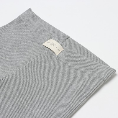 Костюм женский (топ, велосипедки) MIST, размер 40-42, серый
