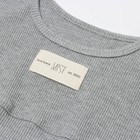 Костюм женский (топ, велосипедки) MIST, размер 44-46, серый - фото 50417773