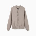 Толстовка мужская (бомбер) MIST Men's casual размер 50, серо-бежевый - Фото 5