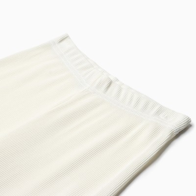 Брюки домашние женские KAFTAN Basic line, размер 42, молочные