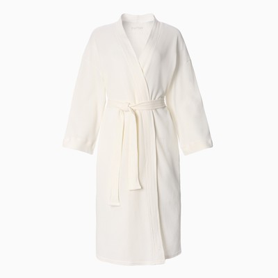 Халат домашний женский KAFTAN Basic line, размер 48-50, молочный