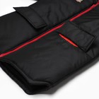 Куртка демисезонная детская, цвет чёрный, рост 92-98 см - Фото 9