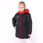 Куртка демисезонная детская, цвет чёрный, рост 104-110 см - Фото 2