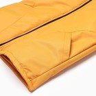 Куртка демисезонная детская, цвет горчичная, рост 104-110 см - Фото 11