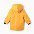 Куртка демисезонная детская, цвет горчичная, рост 104-110 см - Фото 12