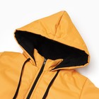 Куртка демисезонная детская, цвет горчичная, рост 104-110 см - Фото 8