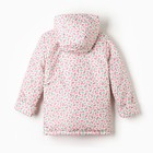 Куртка для девочки, цвет молочный/краски, рост 110-116 см - Фото 12