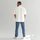 Рубашка мужская, цвет белый, размер 54 - Фото 3
